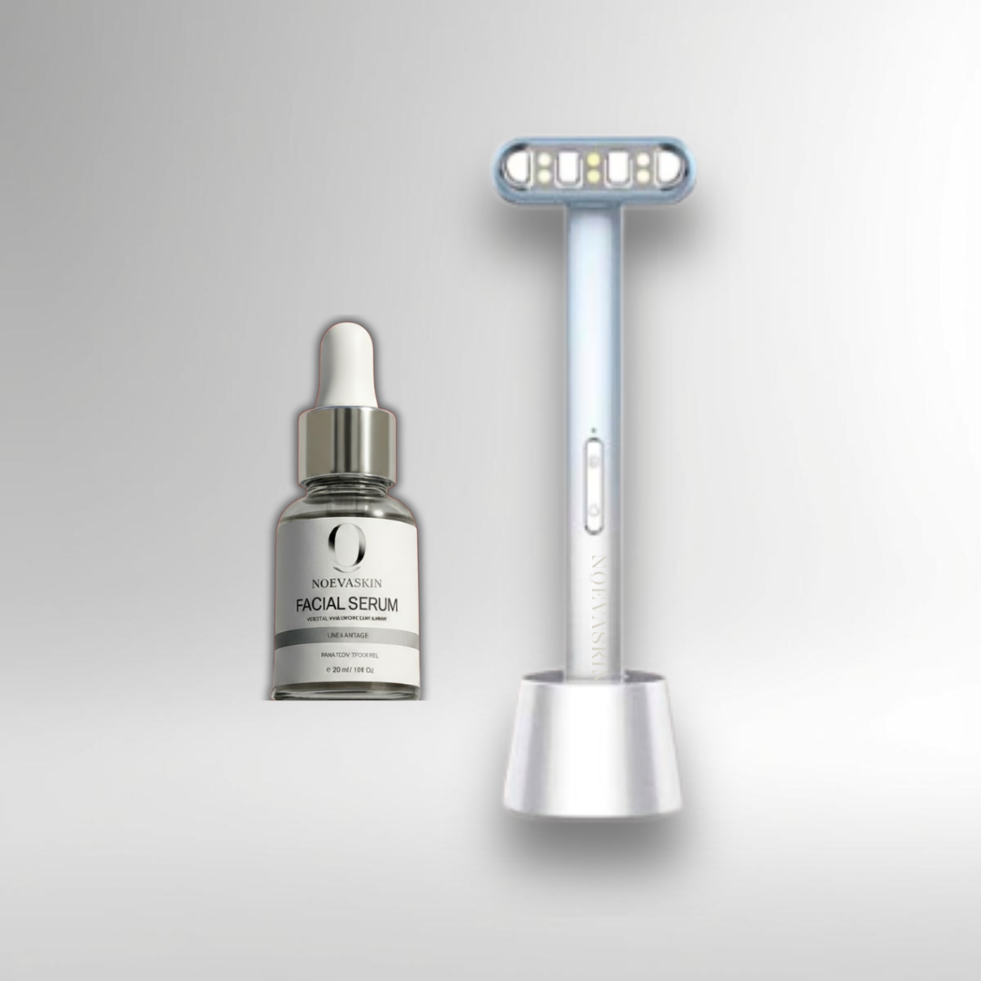 Kit Varita Facial Noevaskin luz roja + Sérum Activador